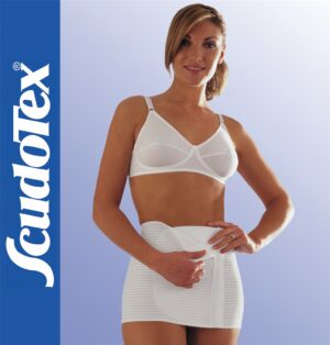 CINTURA COTTONLINED REGOLABILE TUTTA FODERATA IN COTONE - altezza cm 27