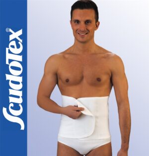 CINTURA SUPPORT SAN REGOLABILE STECCATA POLIESTENSIBILE IN COTONE - altezza cm 27