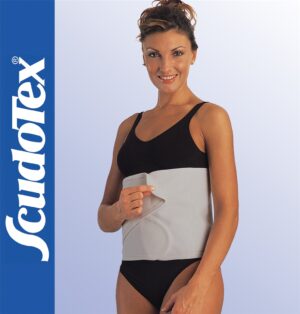 CINTURA SICUR SAN BI-ALI REGOLABILE STECCATA POLIESTENSIBILE IN COTONE - altezza cm 27