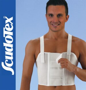 CINTURA CARDIOSAN EXTRA CON SPALLINE - altezza cm 27