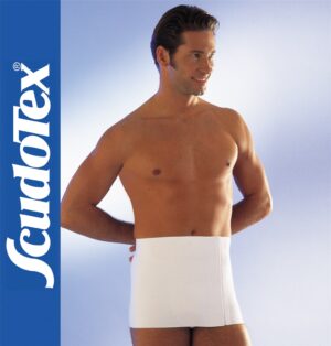 CINTURA SURGICAL REGOLABILE CON PANNELLO IN COTONE - altezza cm 27