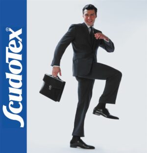 gambaletti a compressione graduata uomo silver sky cotton