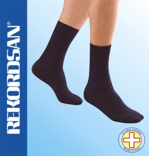 CALZA SANITARIA UOMO CORTA IN COTONE