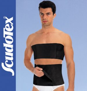CINTURA MULTI- GRIPPANTE REGOLABILE CLASSICA NERA cm 25